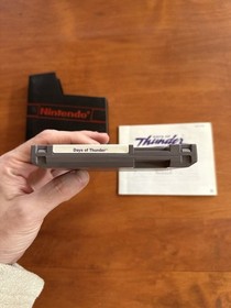 Days Of Thunder (Nintendo NES) ottime condizioni con custodia e testato spedizione veloce