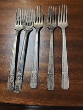 Ancienne fourchette à dîner Prestige plaquée