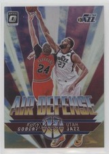 2021-22 Panini Donruss Optic Air Defense Purple Prizm Rudy Gobert #1 0ql0