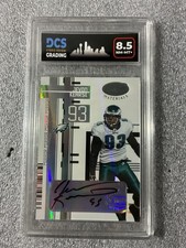 2005 Leaf Certified Materials Jevon Kearse #93 Mirror White Signatures #ed 50/50