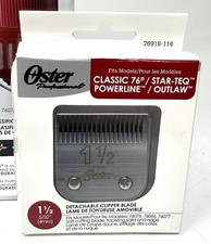NEW OSTER Replacement Clipper Blade Size 1.5" Classic 76 Item 76918-116