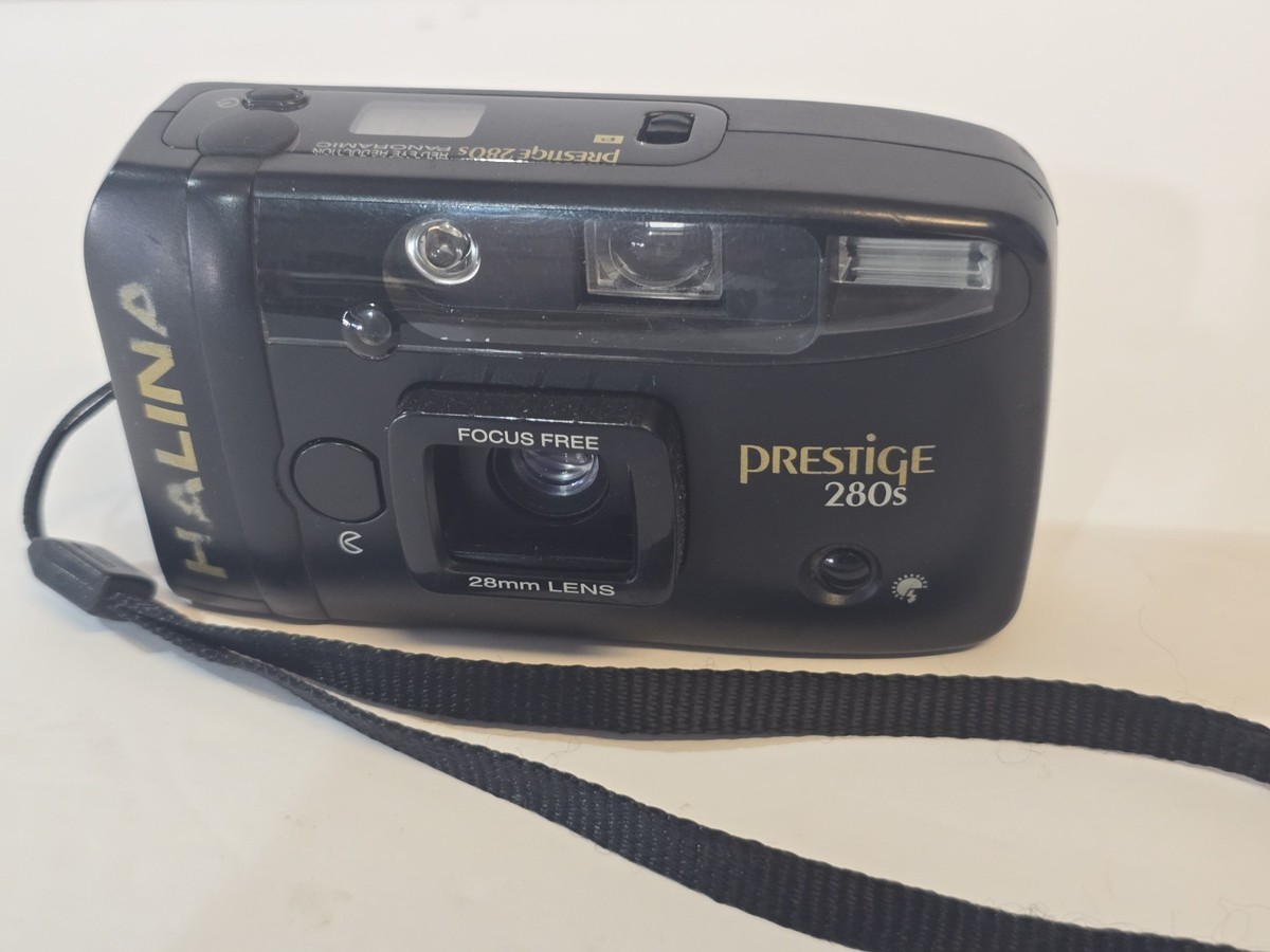 Halina Prestige 280S 35mm Film Camera Vintage Point & Shoot Flash