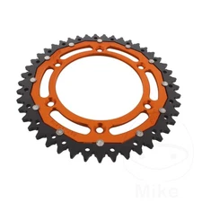 ZF Dual Rear Sprocket 45/520 Orange 1pc ID :1 Fits Husqvarna FE 350 2014-2024