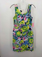 Pre-Owned Talbots Green Size 2 Knee Length Sleeveless Dress
