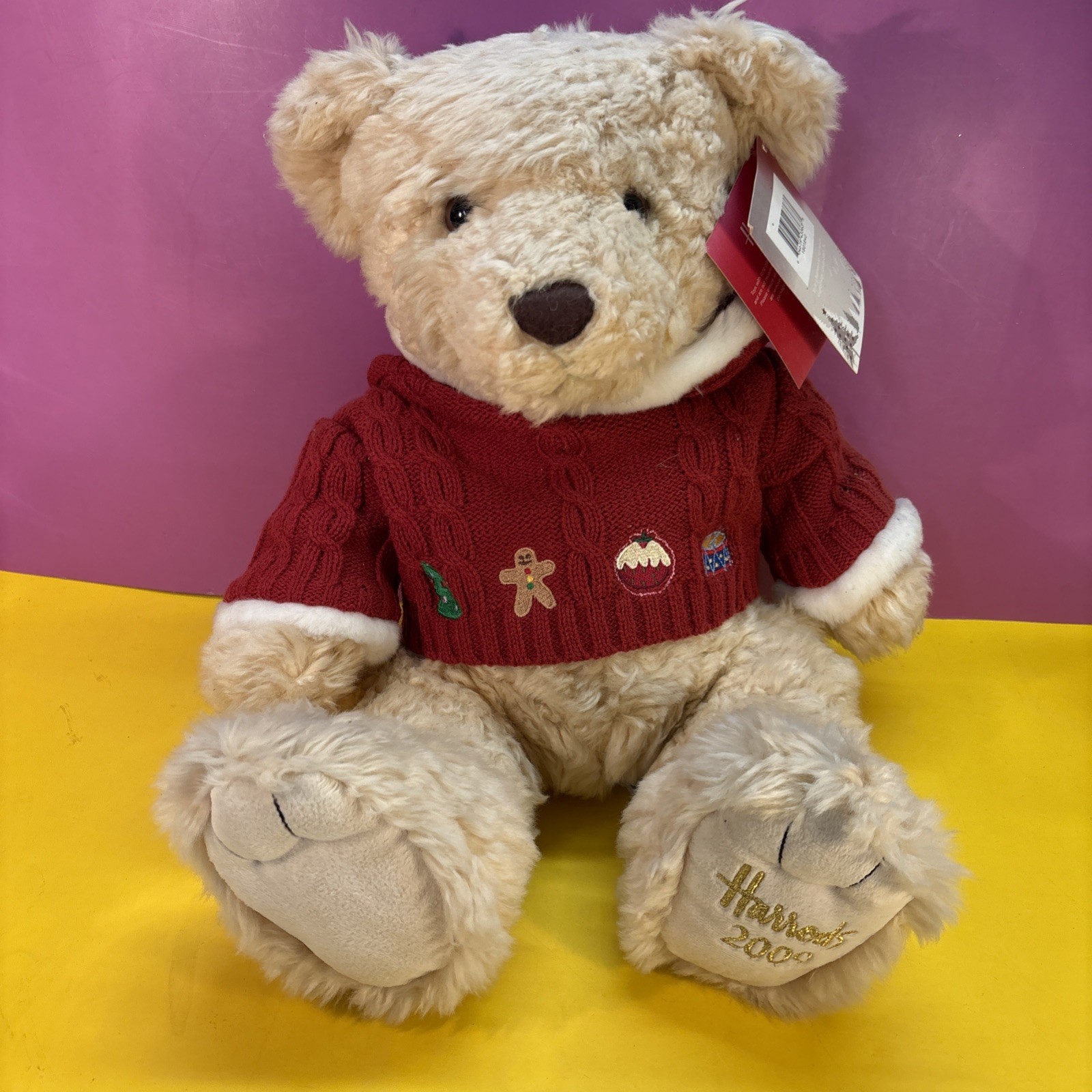 Harrods Exclusive Christmas Bear Maxwell 2009 Collectable Winter Bears toy plush