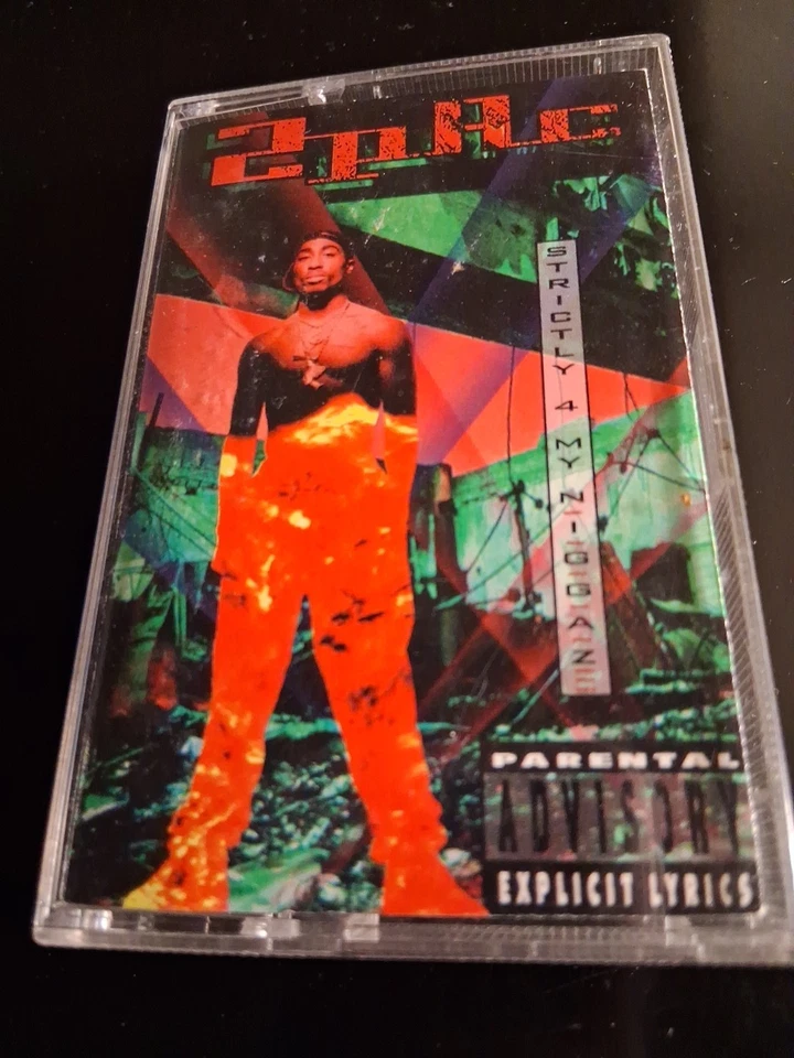 2Pac ‎Strictly 4 My N.I.G.G.A.Z. Cassette Tape 1993 Tupac Shakur West Coast Rap - Image 2 of 4