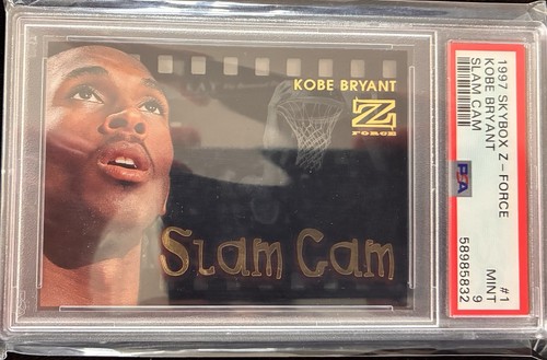 Kobe Bryant #1 1997 Skybox Z Force Slam Cam card