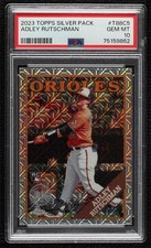 2023 Series 1 1988 Topps Chrome Silver Pack Adley Rutschman PSA 10 GEM MT in5