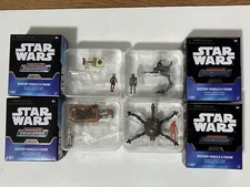 STAR WARS Micro Galaxy Series 10 Common 4 Set - Scout, Crosshair, Spider, Ahsoka