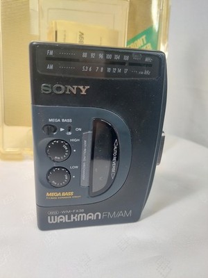 Vintage Sony WM-FX38 Walkman Cassette Player FM/AM Tested Original