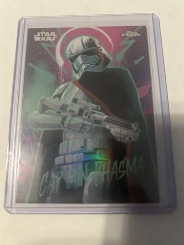 2025 Topps Chrome Star Wars Captain Phasma Galactic Sp Case Hit #GG-6