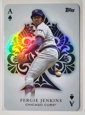 2023 Topps Update - Fergie Jenkins All Aces Insert Purple Back #AA-58 Cubs HOF