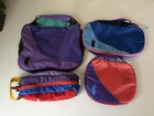 Cotopaxi Packing Cube 3 Pack And Del Dia Dopp Kit Colorful Packing cubes