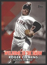 Roger Clemens #WTTS-17 2022 Topps Welcome to the Show Boston Red Sox