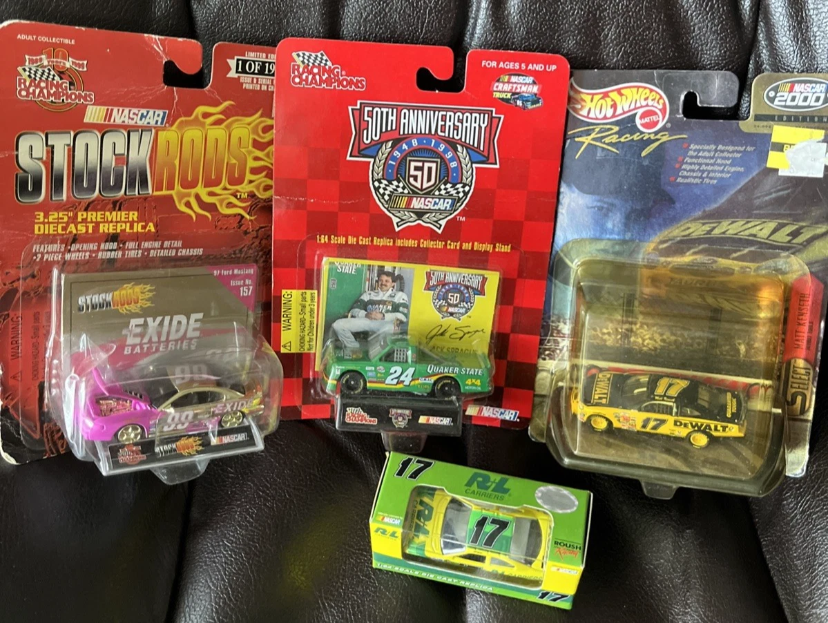 Racing Champions Hot Wheels Racing Diecast NASCAR Racecars for