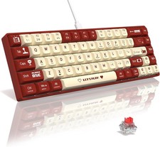 AJAZZ AK680 65% Wired Hotswap Mechanical Keyboard,68-Key Portable Anti-Ghosting