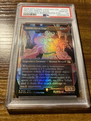 Tellah, Great Sage (Borderless) Final Fantasy Foil for sale online | eBay