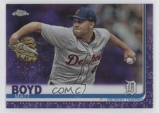 2019 Topps Chrome Purple Refractor 183/299 Matthew Boyd Matt Boyd #83 g2u