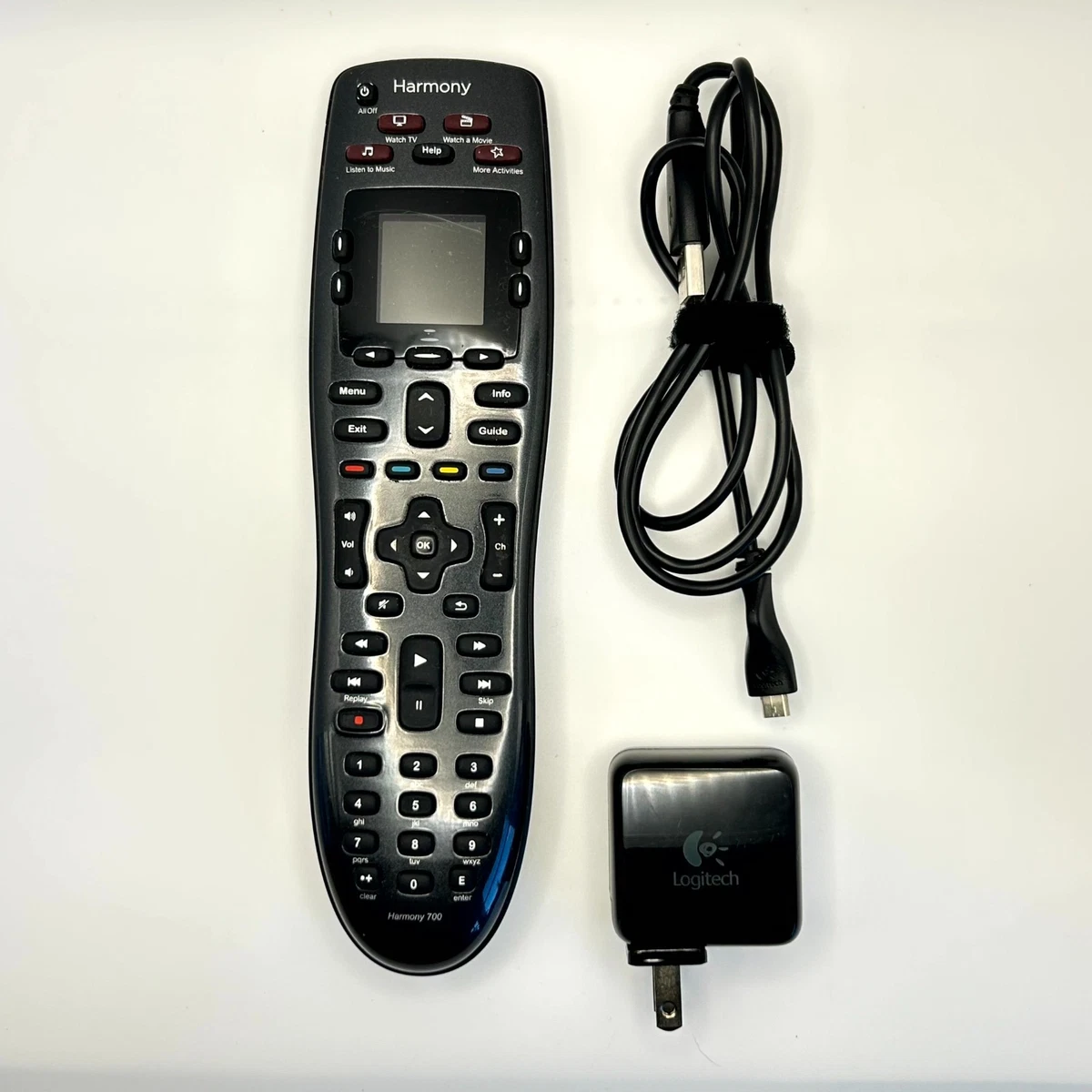 Logitech Harmony 700 Rechargeable リモコン Amazon.co.jp: Logitech Harmony 700 Rechargeable Remote with Color