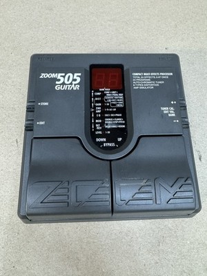 Zoom 505 Guitar & Bass Amp Simulator Multi Effects Processor Used From Japan