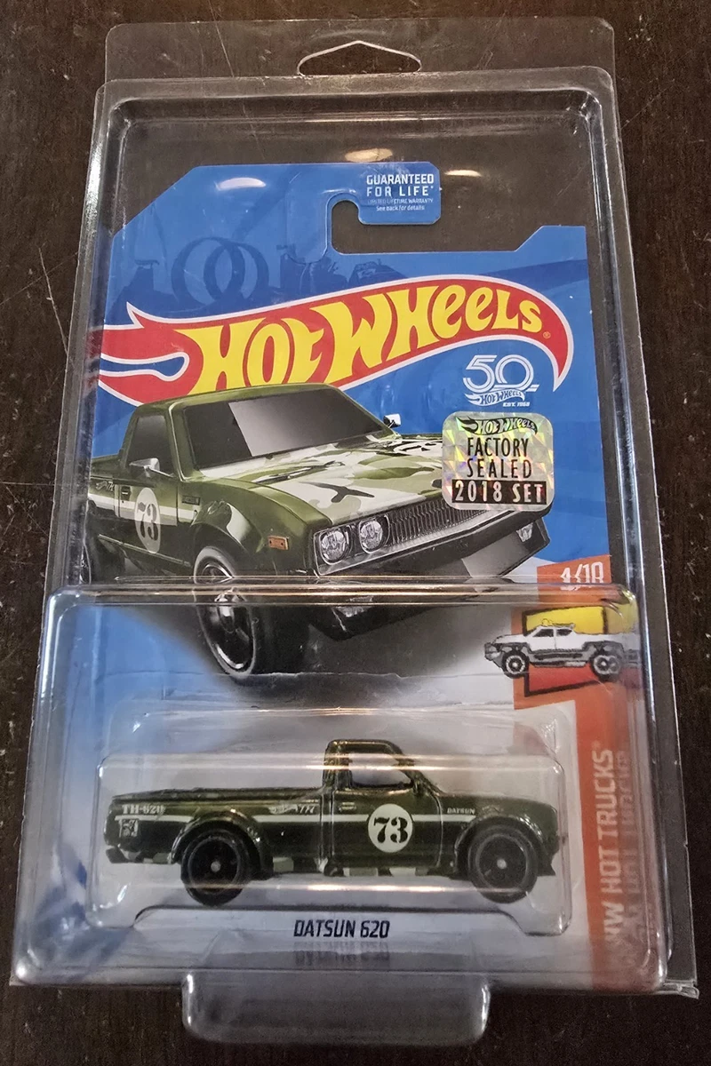 Hot Wheels 2017 Super Treasure Hunt Datsun 620 Green Factory