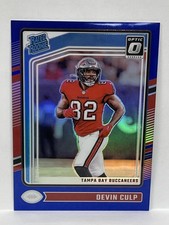 Devin Culp 2024 Donruss Optic #226 Blue #/199 Tampa Bay Buccaneers