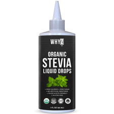Organic Stevia Liquid Drops Zero Calorie Natural Sweetener for Coffee, Tea  Bak