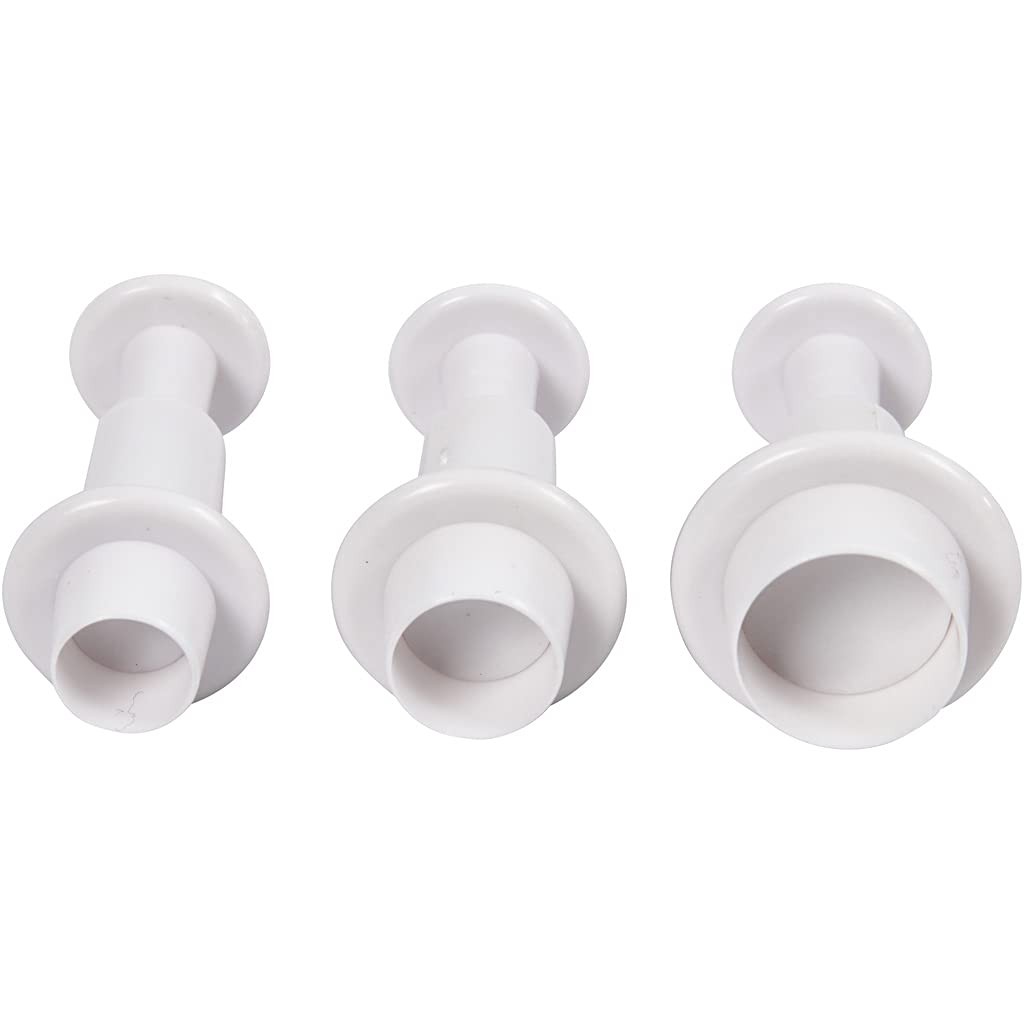 Ausstechform mit Druckverschluss rund 3 Stck 3290₽