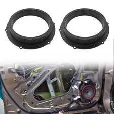Kit de soporte adaptador espaciador altavoz audio estéreo 2X para VW Golf Jetta Beetle 6,5"