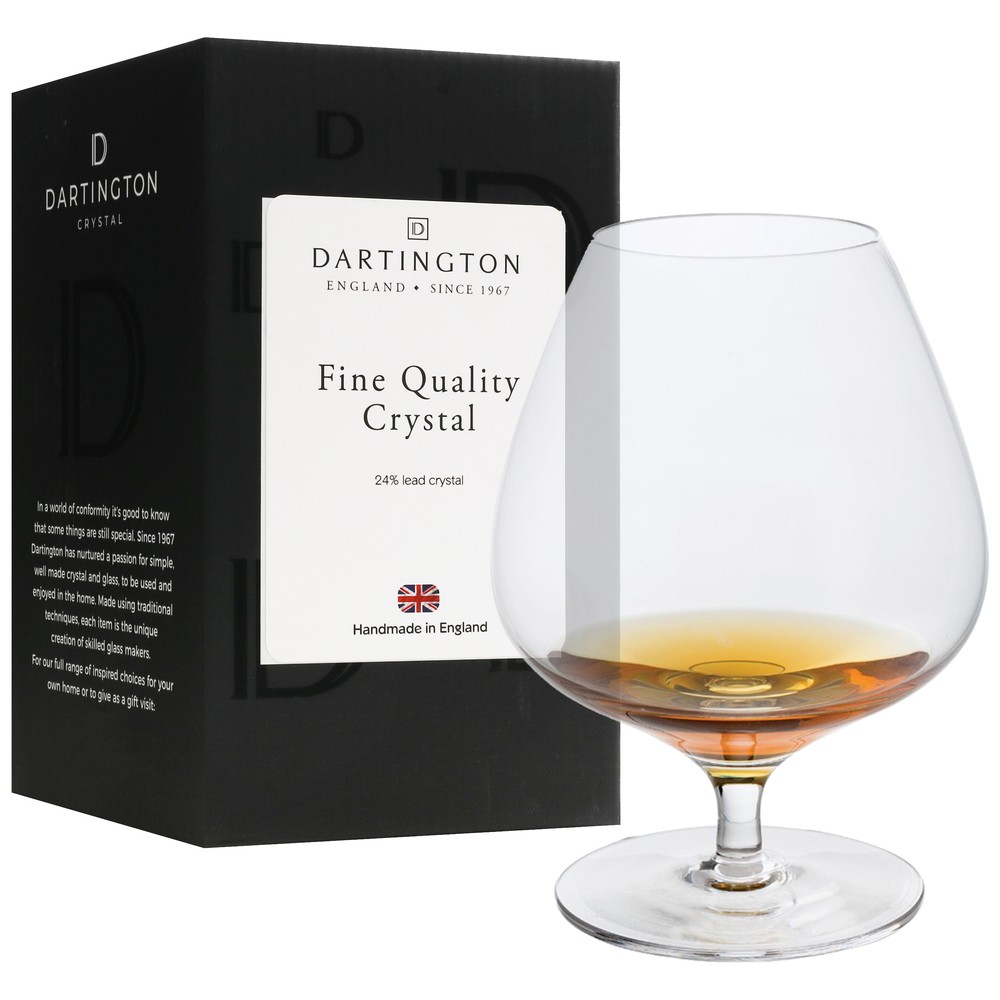 Dartington Crystal Bar Excellence Handcrafted Brandy Glass 24% Lead Crystal