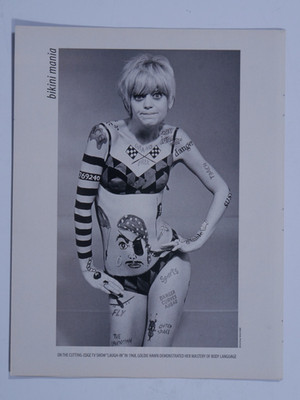 1997 Bikini Mania Laugh-In 1968 TV Show Vintage Original Print Ad