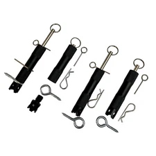 4 pack Micro Perimeter Trip Wire Alarms - Black