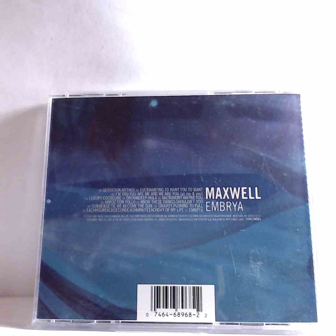 Maxwell – Embrya (CD, US, 1998, Columbia) AP741 | eBay