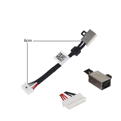 Gintai Connettore Di Alimentazione DC Jack Presa W/Cavo Di - Foto 7