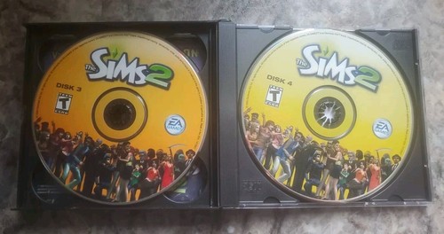 The Sims 2 Video Game PC CD-ROM 4 Discs Jewel Case Amazing Simulation Everyone - Picture 4 of 4