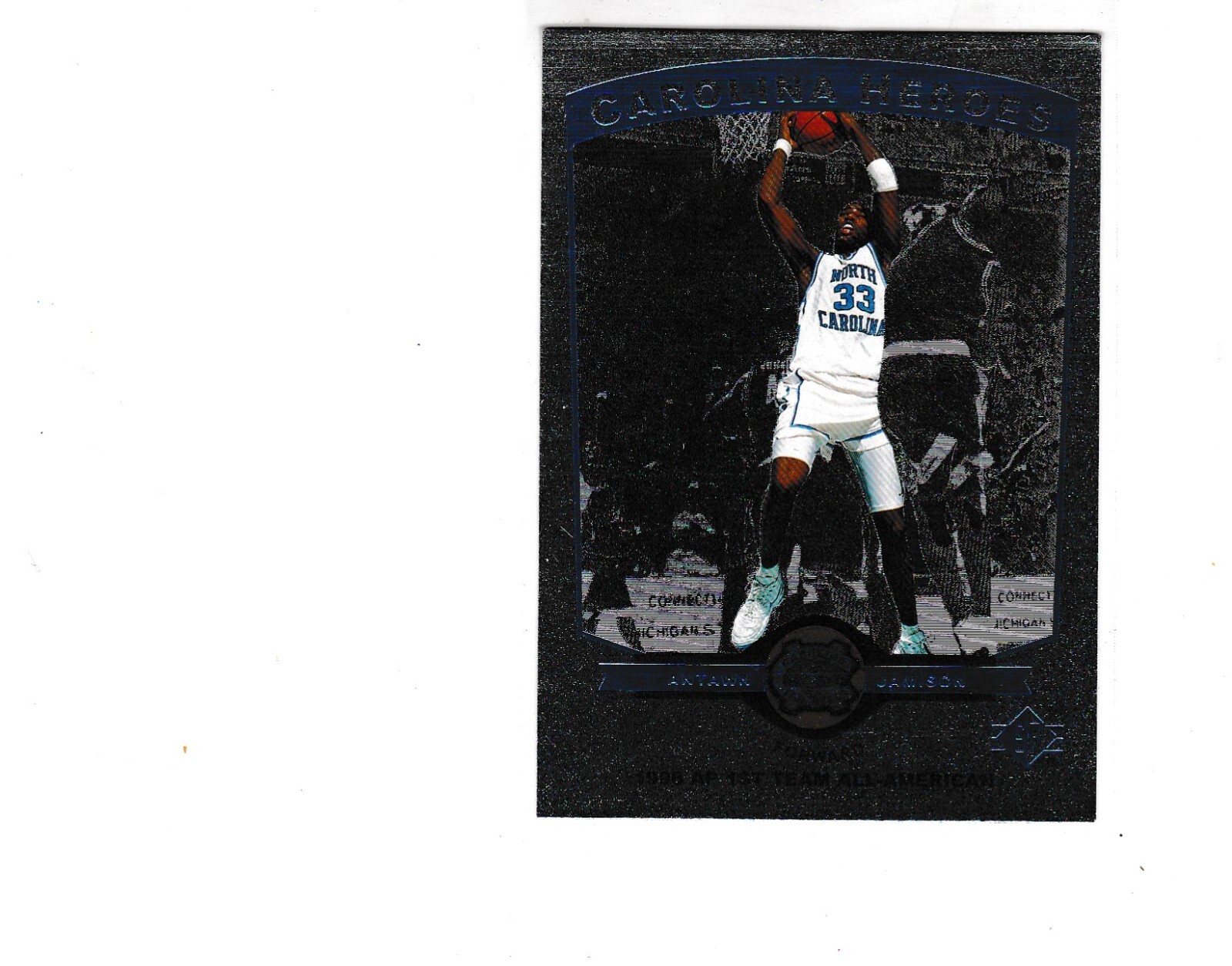 1998-99 SP Top Prospects #H6 Carolina Heroes - Antawn Jamison Rookie