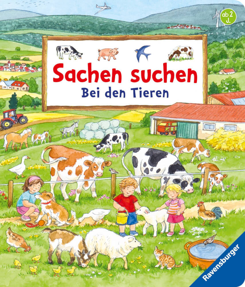 Thumbnail - Ravensburger 43470 Sachen Suchen: Bei Den Tieren