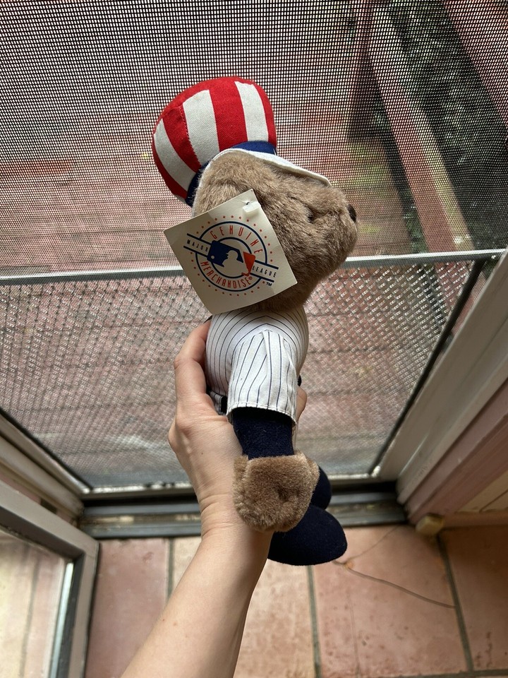 Vintage New York Yankees Bear With Uncle Sam Hat NWT eBay