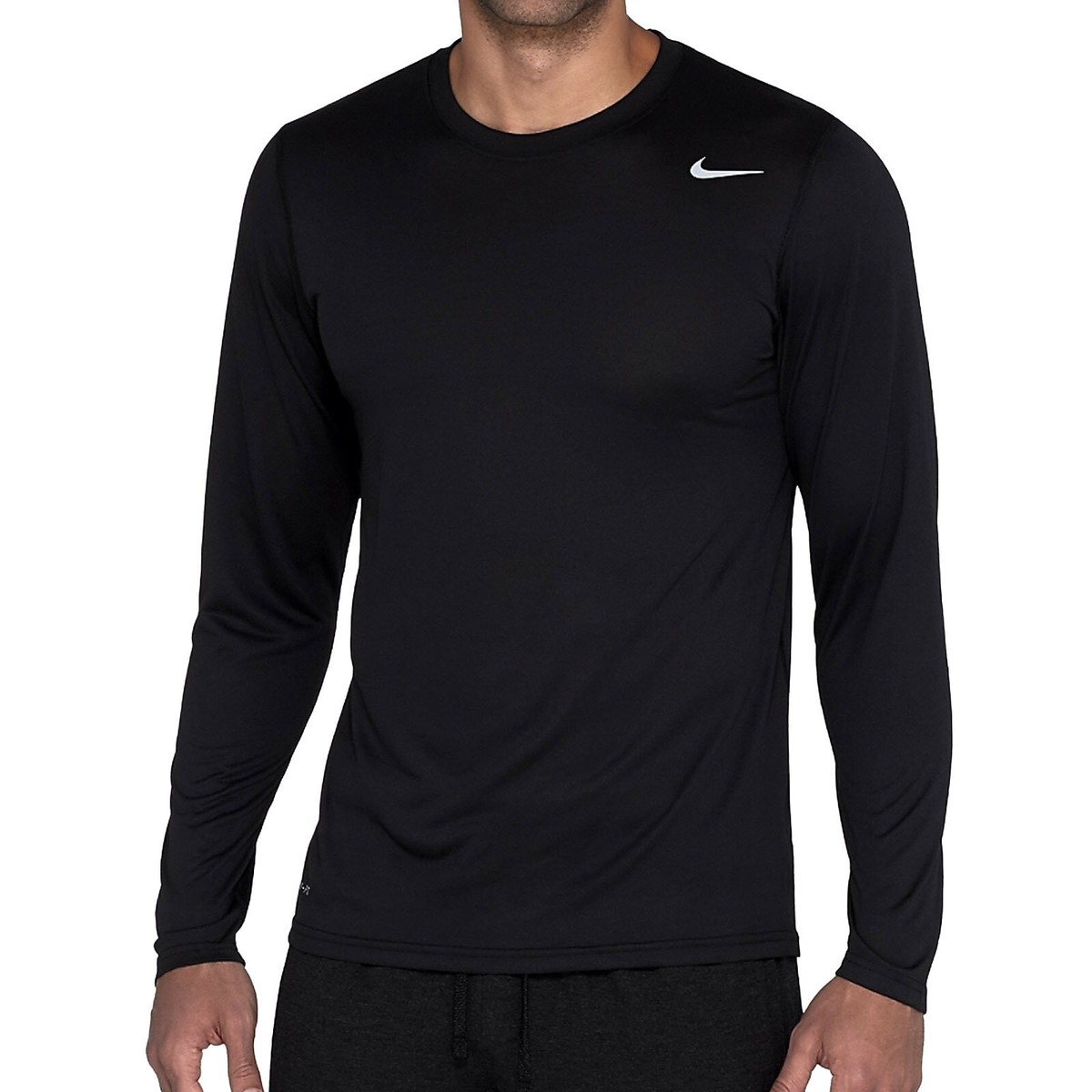 nike legend long sleeve poly top