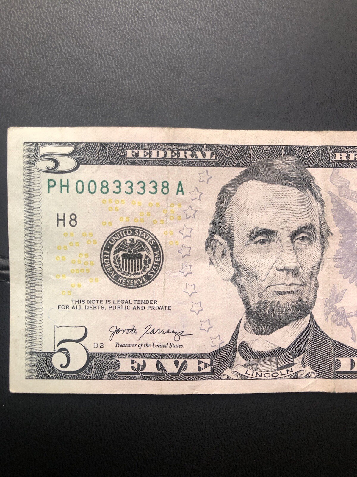 FANCY SERIAL NUMBERS 00833338 NEW_MISMATIST TRINARY eBay