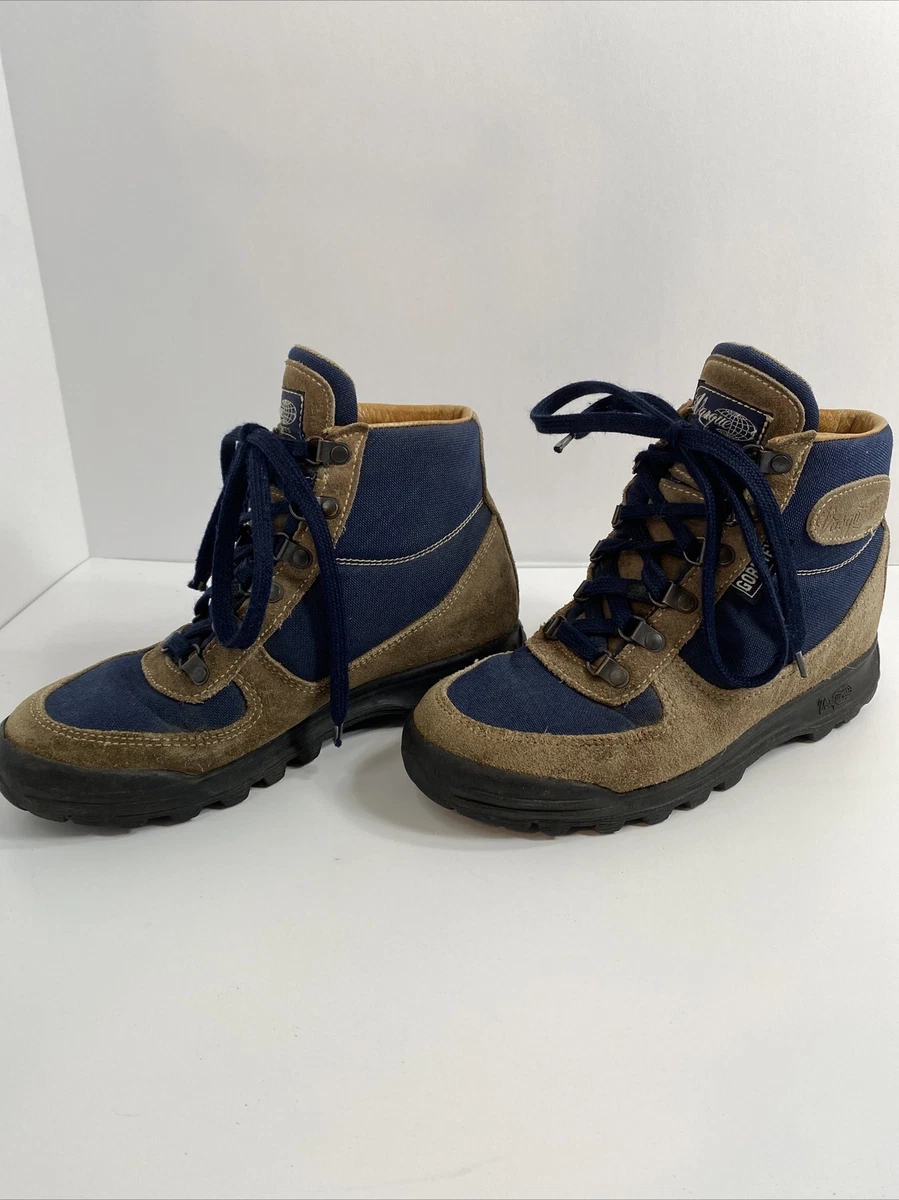 Vasque Skywalk GTX 7534 Brown Suede Hiking Boots Womens Sz.7 M Made in Italy