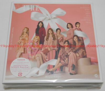 New TWICE &TWICE Repackage First Limited Edition CD DVD Booklet