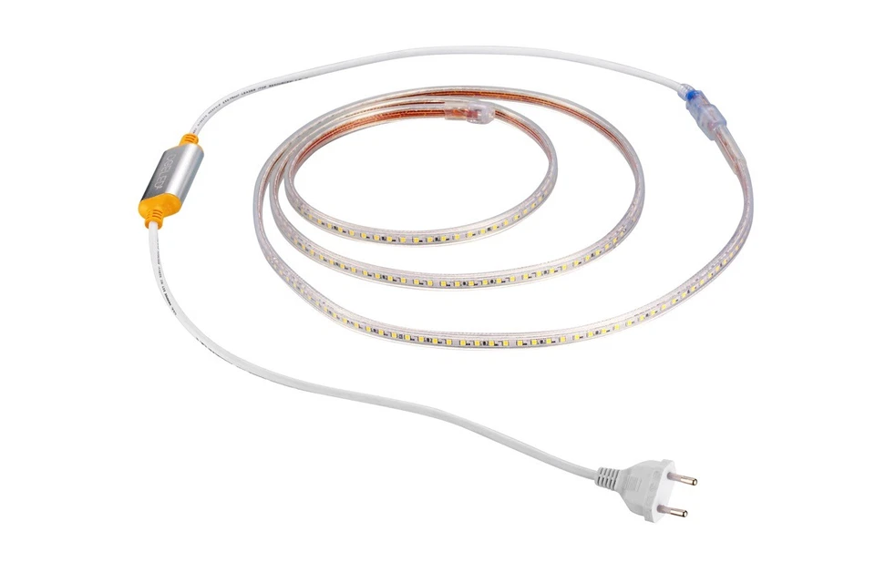 LED Strip, LED Lichtband Streifen slim warmweiss 1200 LEDs, Z60 dimmbar Ip68 20M - Bild 2 von 4