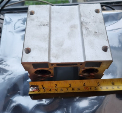ALIMINIUM BEARING BLOCK W/ x2 TSK TB-16 ROUND FLANGE LINEAR BEARINGS ...