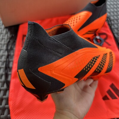 Adidas Predator Accuracy+ FG Men's Orange Black Soccer Cleats