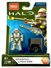 MEGA Construx Halo Universe Spartan Linda-058 (Series 15) (HDP49) (NISB)