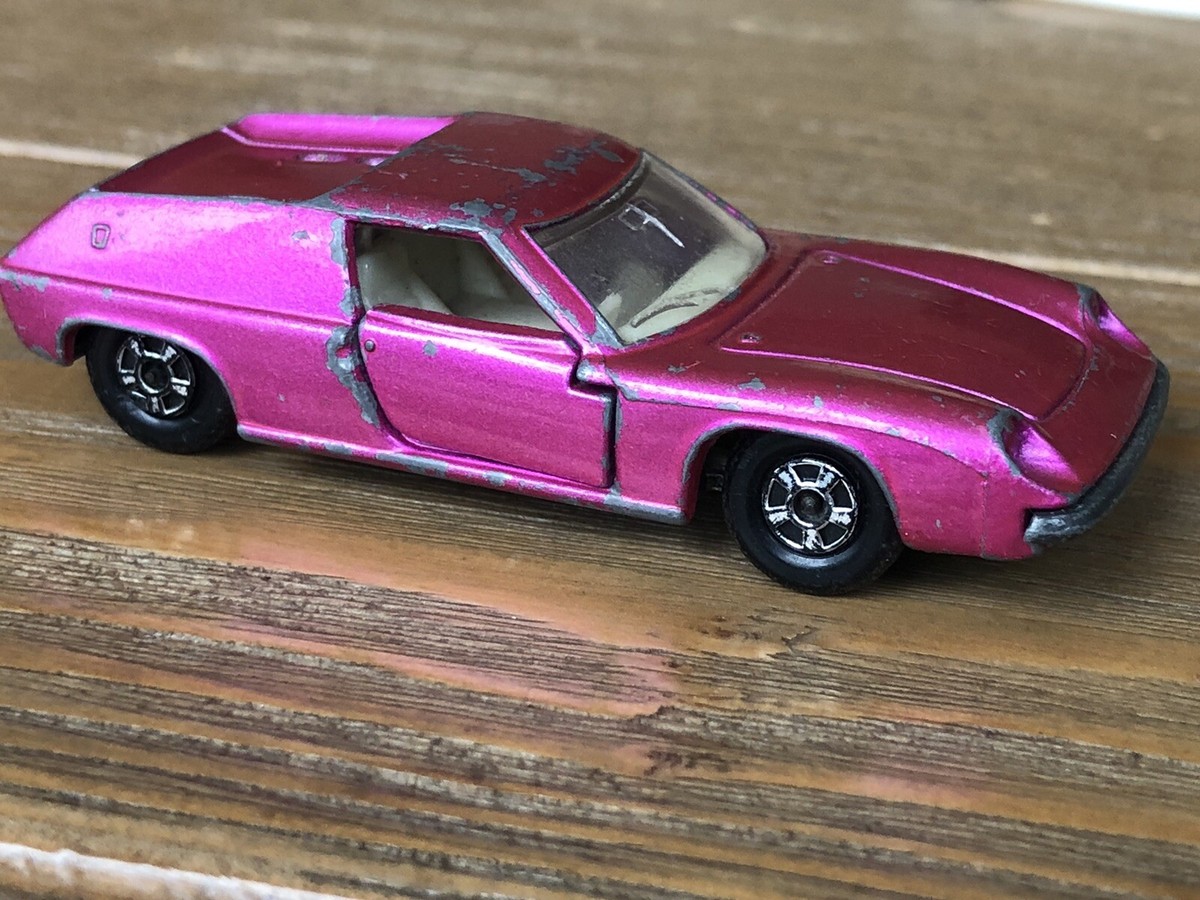 Vintage Matchbox Superfast #5 Lotus Europa Purple 1:64 Diecast