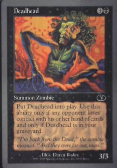 Deadhead - Unglued: #30, Magic: The Gathering Nm R110