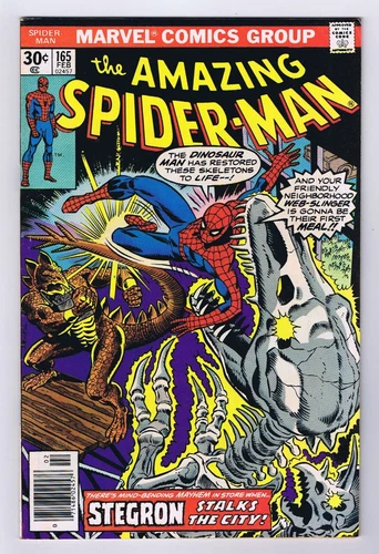 Amazing Spider-Man #165 VF- Mark Jewelers Variant 1976 Marvel Comics
