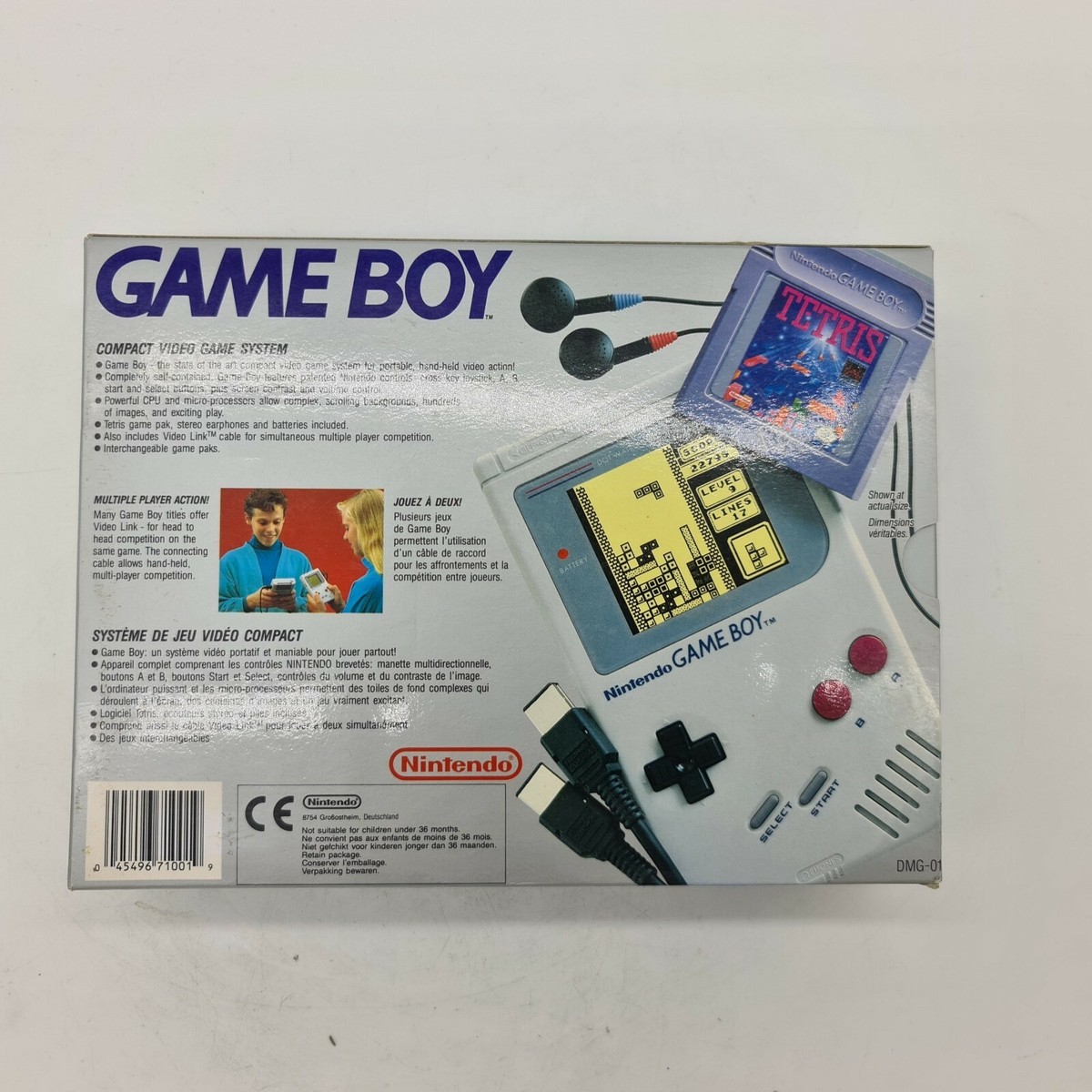 NEUF BRAND NEW Nintendo Gameboy Game boy Classic DMG-01 1989